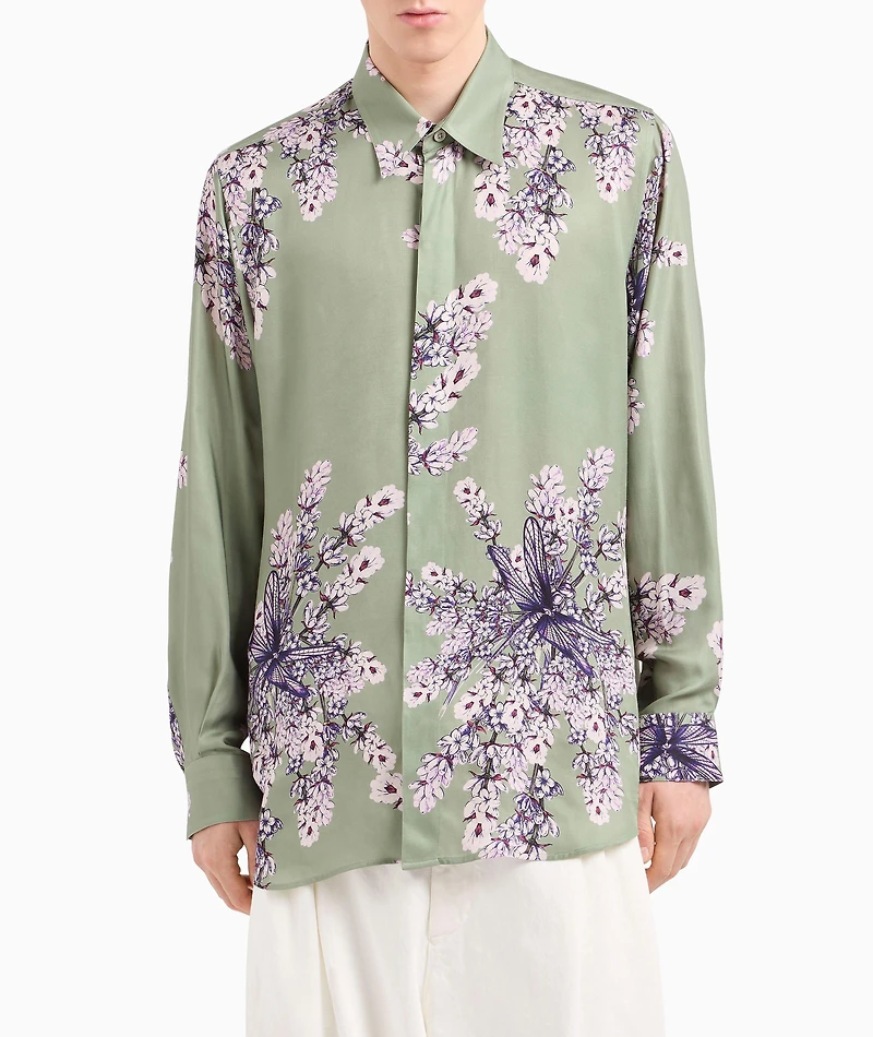 Floral Viscose Shirt
