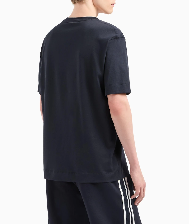 Seahorse Cotton Crewneck T-Shirt