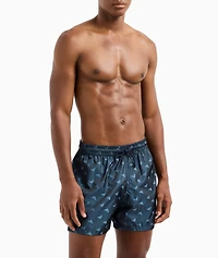Jacquard Logo Swim Shorts