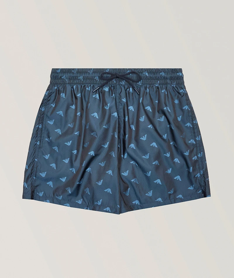 Jacquard Logo Swim Shorts