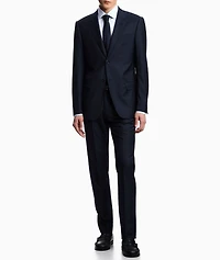 Pinstripe Virgin Wool Suit