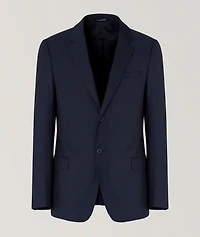 Pinstripe Virgin Wool Suit