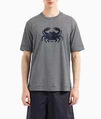Milleraies Cotton Jacquard Jersey T-Shirt