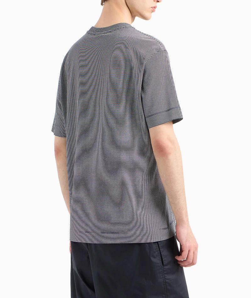 Milleraies Cotton Jacquard Jersey T-Shirt