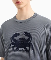 Milleraies Cotton Jacquard Jersey T-Shirt