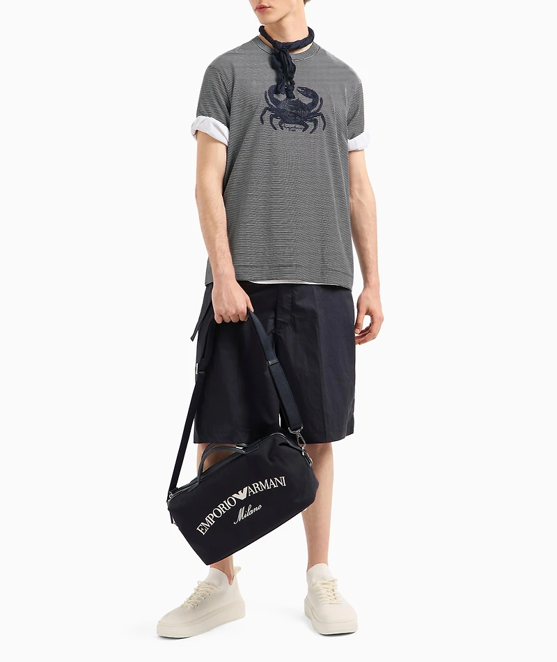 Milleraies Cotton Jacquard Jersey T-Shirt