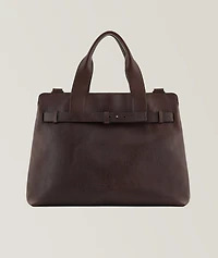 Smooth Leather Duffel Bag