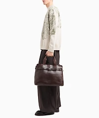Smooth Leather Duffel Bag