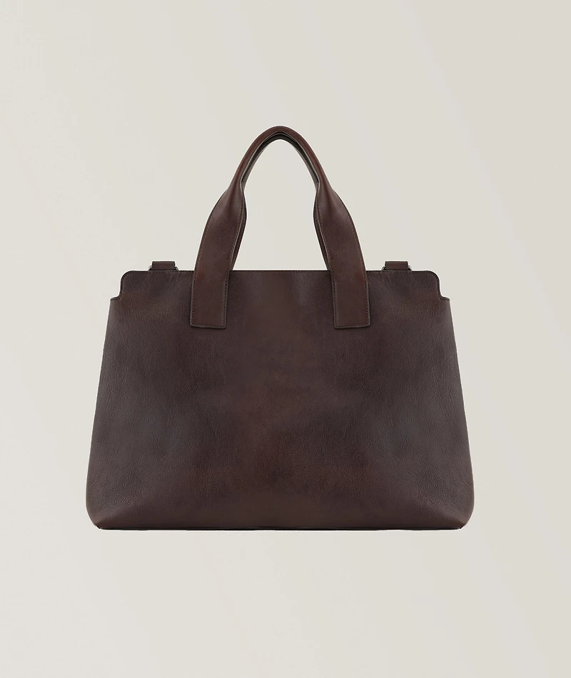 Smooth Leather Duffel Bag