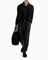 Double-Breasted Wool-Cashmere Sport Jacket