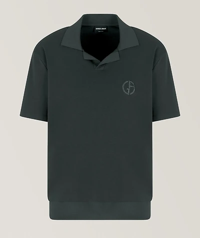 Logo Cotton-Cashmere Polo