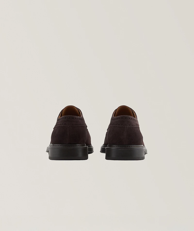 Suede Wingtip Brogues
