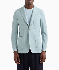 Waffle Single-Breasted Sport Jacket