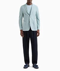 Waffle Single-Breasted Sport Jacket