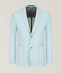 Waffle Single-Breasted Sport Jacket