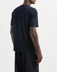 Geometric Jacquard T-Shirt