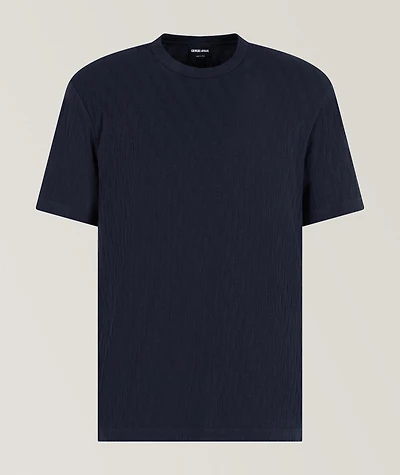 Geometric Jacquard T-Shirt