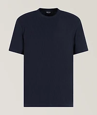 Geometric Jacquard T-Shirt