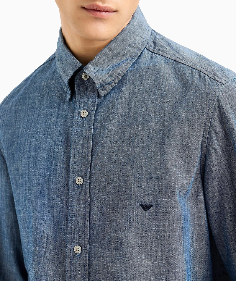 Chambray Cotton Shirt