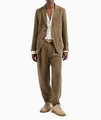 Linen-Blend Sport Jacket