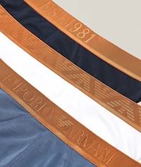 Three-Pack Stretch-Cotton Briefs
