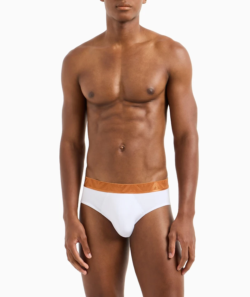 Three-Pack Stretch-Cotton Briefs