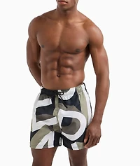 Block Letter Logo Swim Shorts
