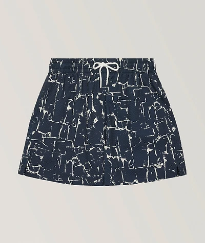 Abstract Swim Shorts