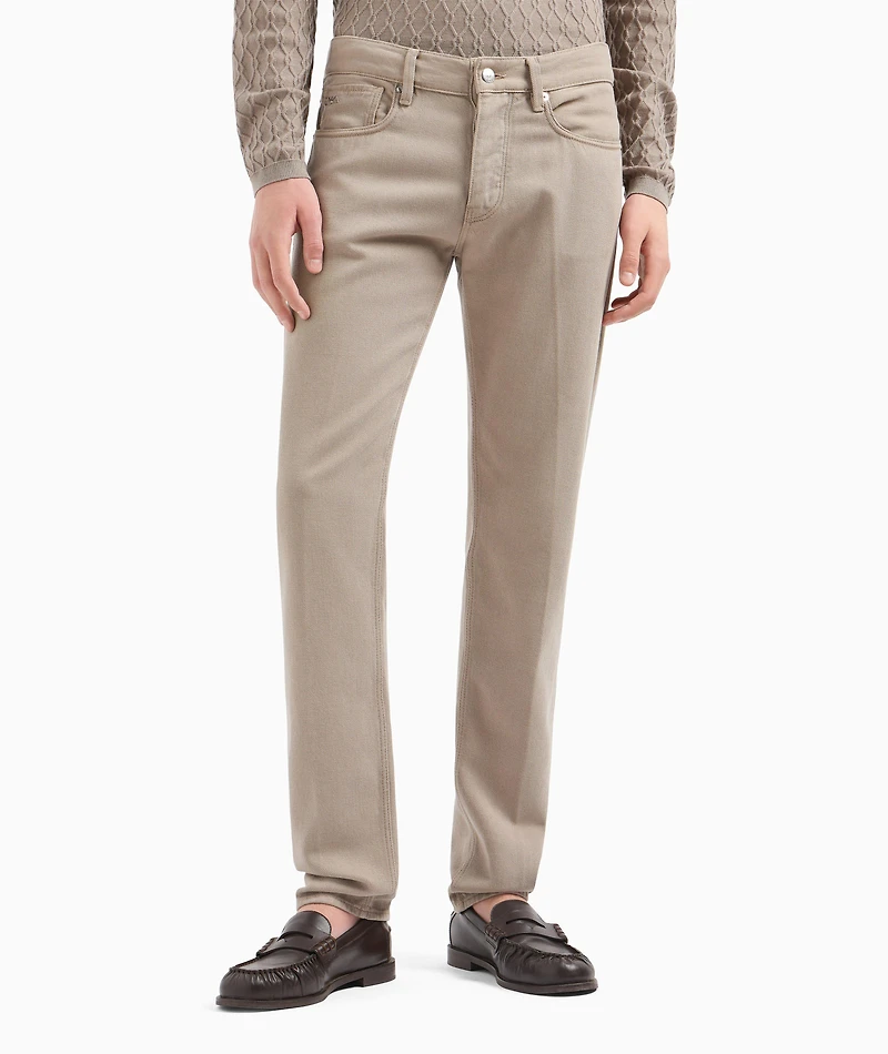 Slim-Fit Lyocell-Blend Five-Pocket Pants