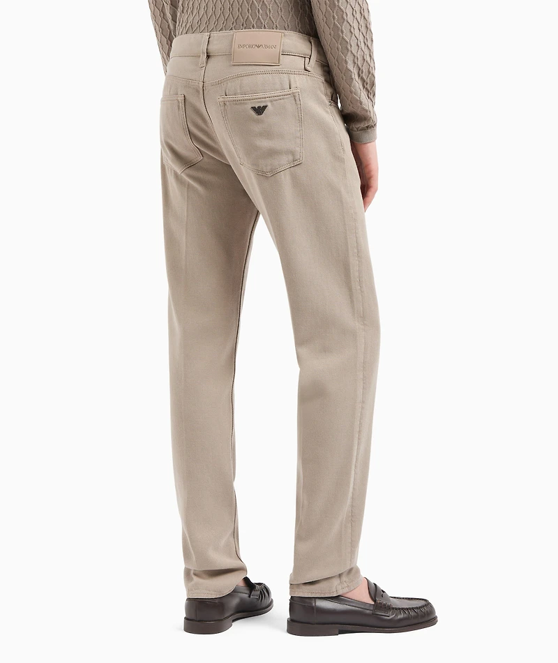 Slim-Fit Lyocell-Blend Five-Pocket Pants