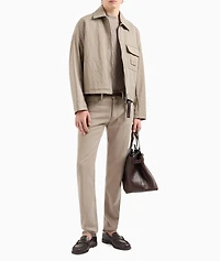 Slim-Fit Lyocell-Blend Five-Pocket Pants