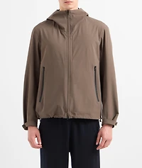 Travel Essentials Water-Repellent Hooded Blouson
