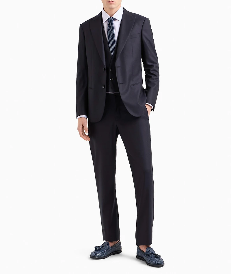 Micro-Woven Cotton Dress Shirt