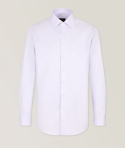 Micro-Woven Cotton Dress Shirt