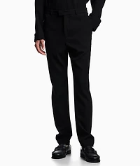 3D Crepe Jersey Trousers