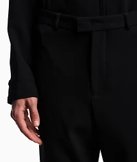 3D Crepe Jersey Trousers