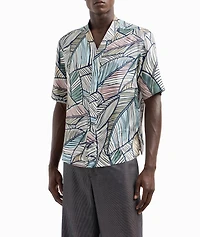 Printed Silk Shirt