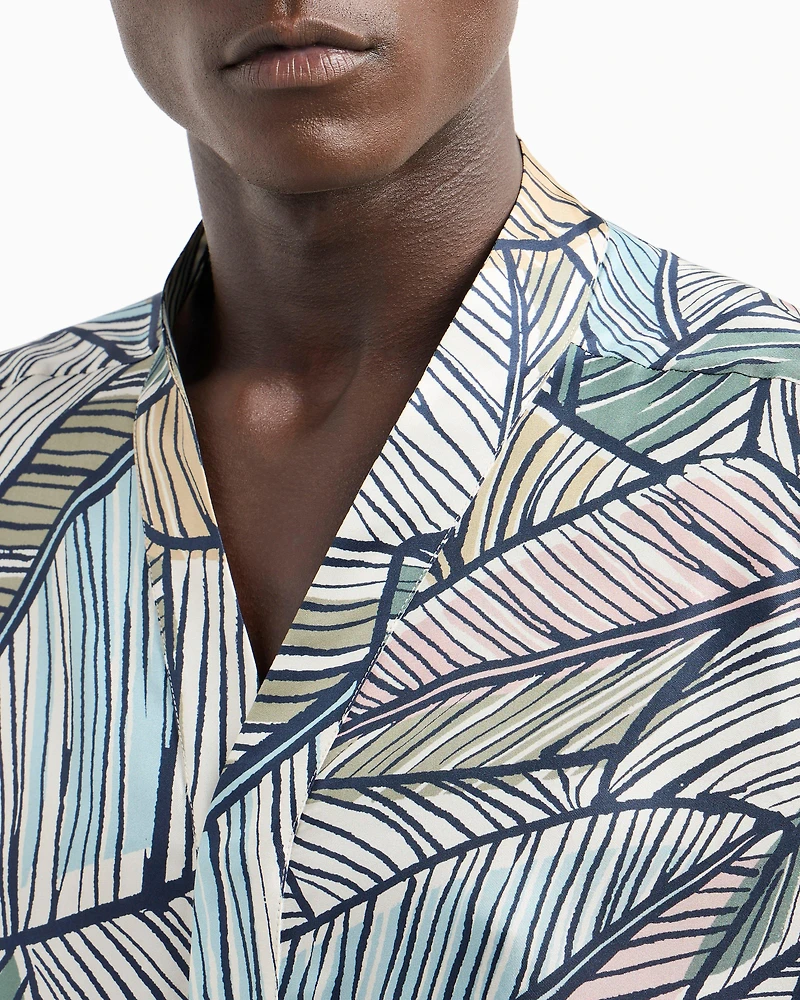 Printed Silk Shirt