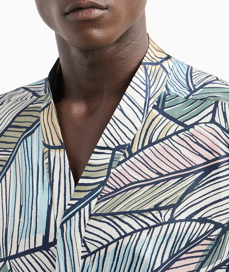 Printed Silk Shirt