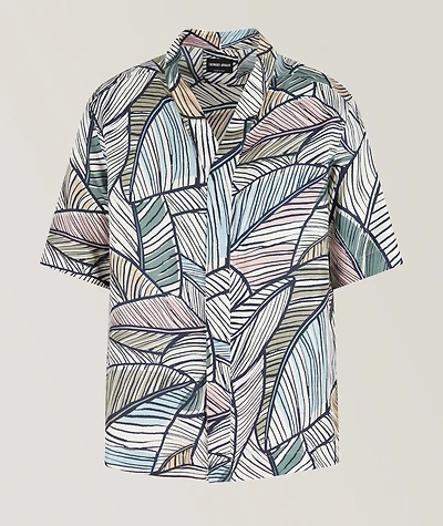 Printed Silk Shirt