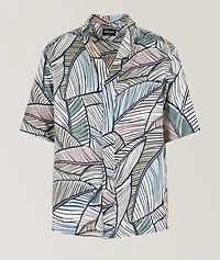 Printed Silk Shirt