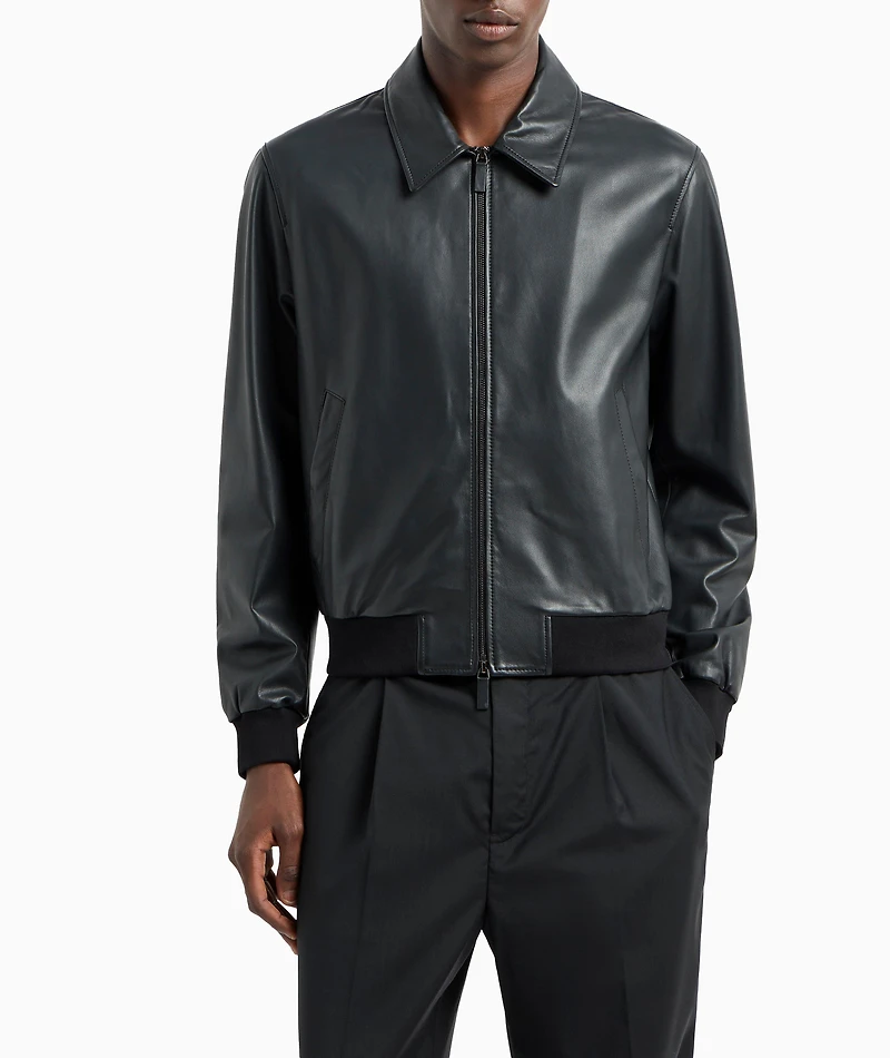 Soft-Touch Nappa Leather Blouson