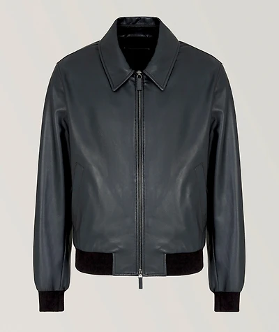 Soft-Touch Nappa Leather Blouson