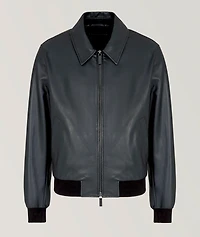 Soft-Touch Nappa Leather Blouson