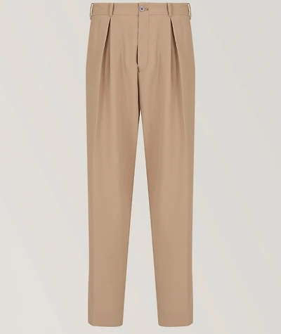 3D Crepe Jersey Trousers