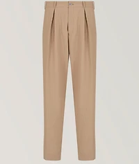 3D Crepe Jersey Trousers