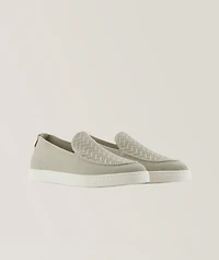 Chevron Jacquard Loafers