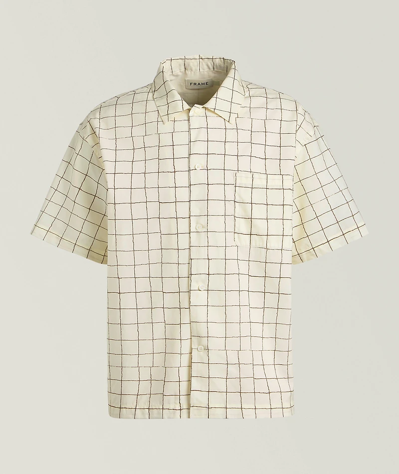 Vintage Check Printed Shirt
