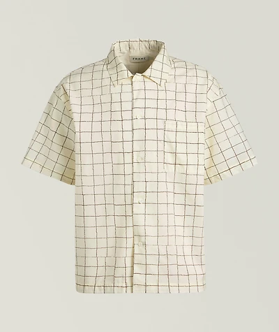 Vintage Check Printed Shirt