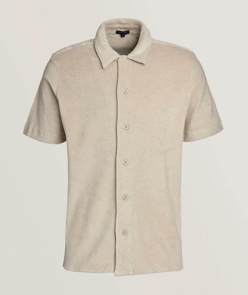 Terry Cotton Camp Shirt